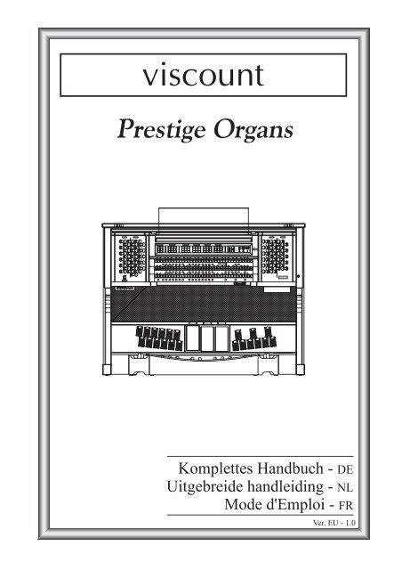 advanced manual - Viscount Prestige organs