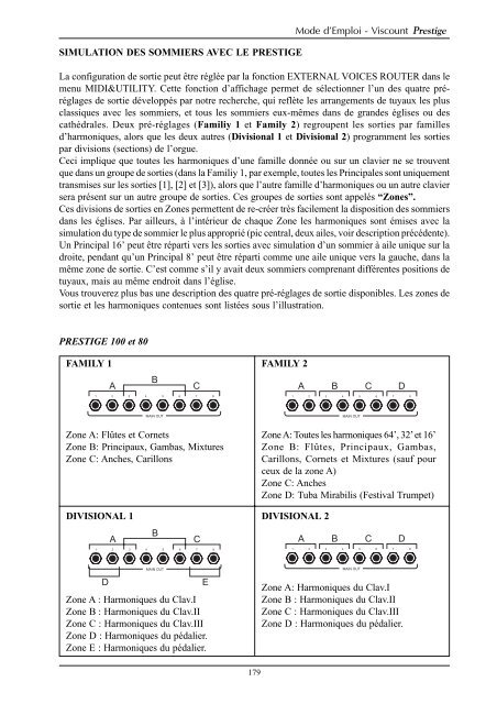 advanced manual - Viscount Prestige organs