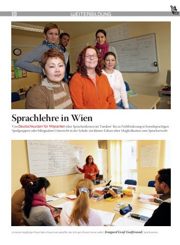 Sprachlehre in Wien - Optimale Texte