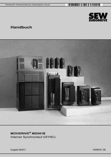 MOVIDRIVE® MDX61B Interner Synchronlauf - SEW-Eurodrive