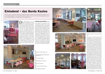 Umbau Casino Burda Verlag, München - Rudolf Neumeier