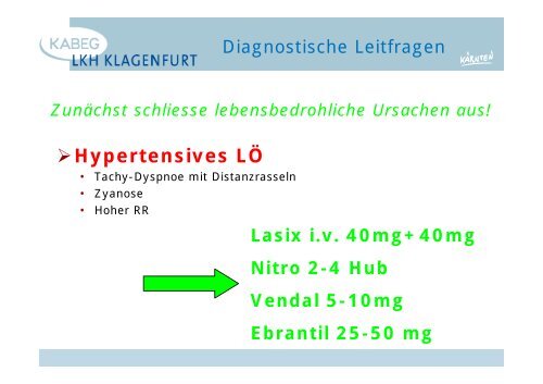 Der atraumatische Thoraxschmerz in der Notfallmedizin