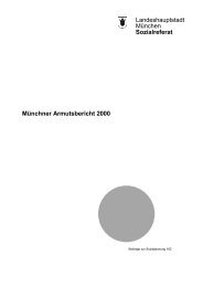 Münchner Armutsbericht 2000 - Soziologie