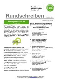 Rundschreiben Nr. 01 | 2012 - Maschinen- und Betriebshilfsring ...