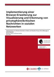 Implementierung einer Browser-Erweiterung zur Visualisierung und ...