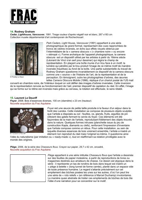 Dans la forêt - Espace Datapresse