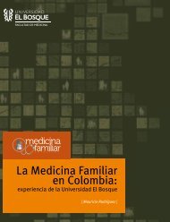 la medicina familiar en colombia. experiencia universidad el bosque