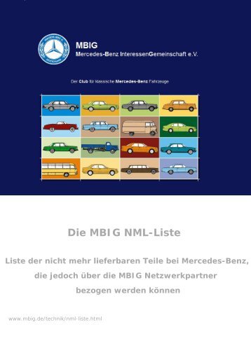 gesamte Liste - MBIG