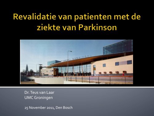 De multidisciplinaire richtlijn Parkinson 2010; horen, zien ... - Verenso