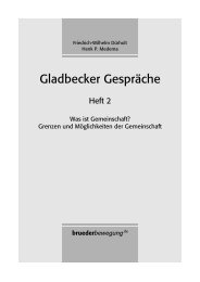 Gladbecker Gespräche 2 - bruederbewegung.de