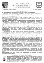 Informationsblatt vom 29.11. bis 05.12.2010 (245 KB