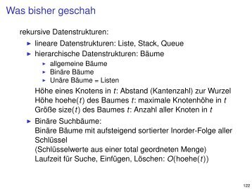 Algorithmen und Datenstrukturen