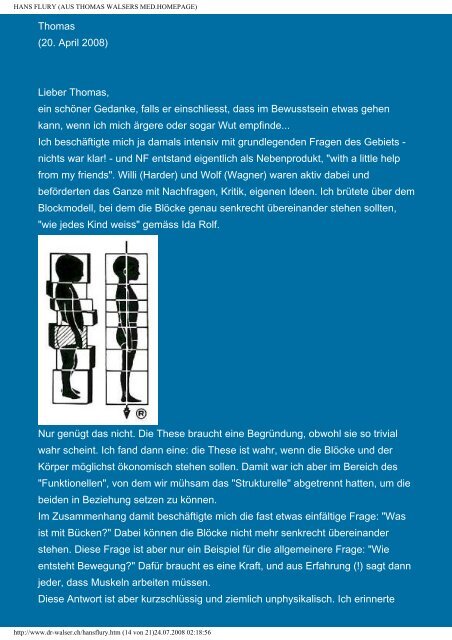 Geplauder mit Hans Flury (PDF) - Schweizerische Gesellschaft für ...