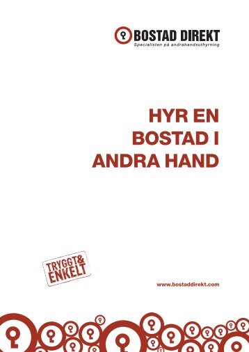 hyr en bostad i andra hand - Bostad Direkt