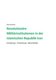 Revolutionäre Militärinstitutionen in der Islamischen Republik Iran