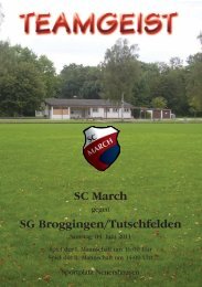 SC March SG Broggingen/Tutschfelden