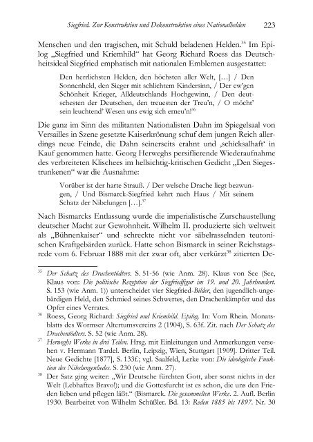 Gunter E. Grimm: Siegfried der Deutsche. Zur Konstruktion und ...