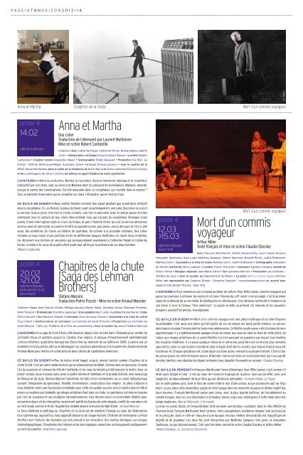 TNN-journal-2013-2014-web - Théâtre National de Nice