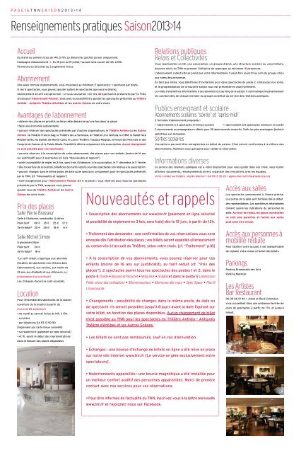 TNN-journal-2013-2014-web - Théâtre National de Nice