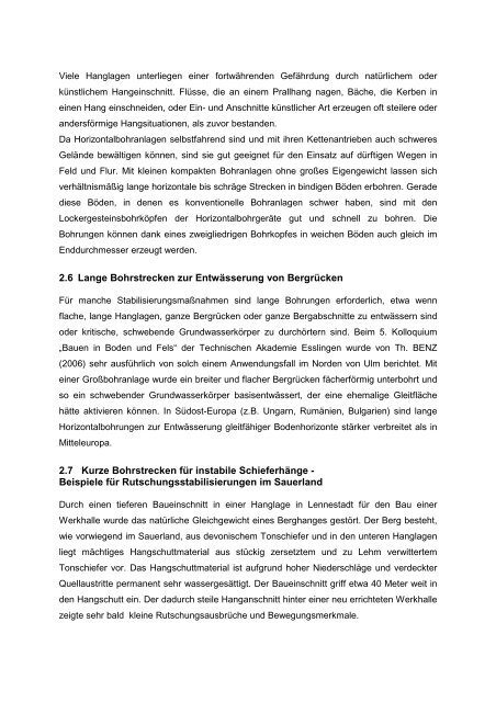 Neue Mögl. Rutschungsentwässerung geändert - Nodig-Bau.de