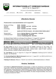 Kollmann 07.08.2011 (2,19 MB) - .PDF - Gemeinde Barbian