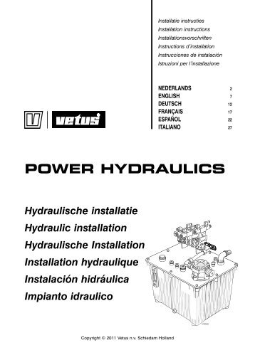 POWER HYDRAULICS - VETUS.com