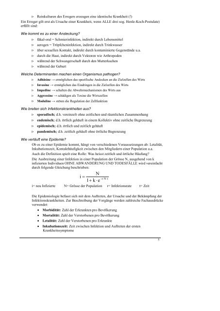 Stoffwechsel- Basics