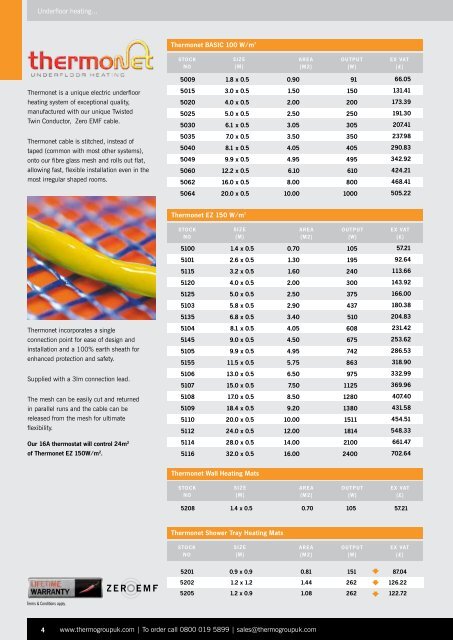 Product Brochure - Thermogroup UK