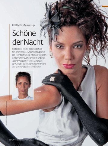 Festliches Make-up: Schöne der Nacht - Studio Susanne Lamprecht