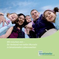 Wir mischen mit - Verband binationaler Familien und Partnerschaften