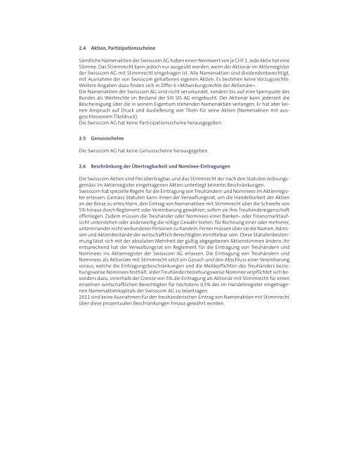 Corporate Governance und Entschädigungsbericht(PDF, 889 kB)