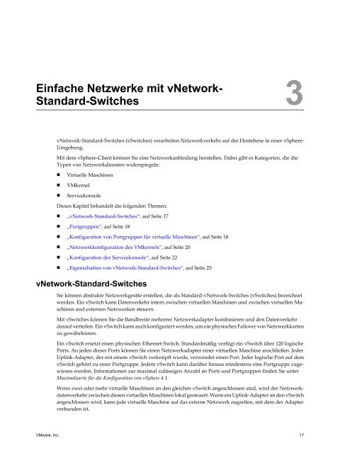 Handbuch zur Serverkonfiguration für ESX - VMware