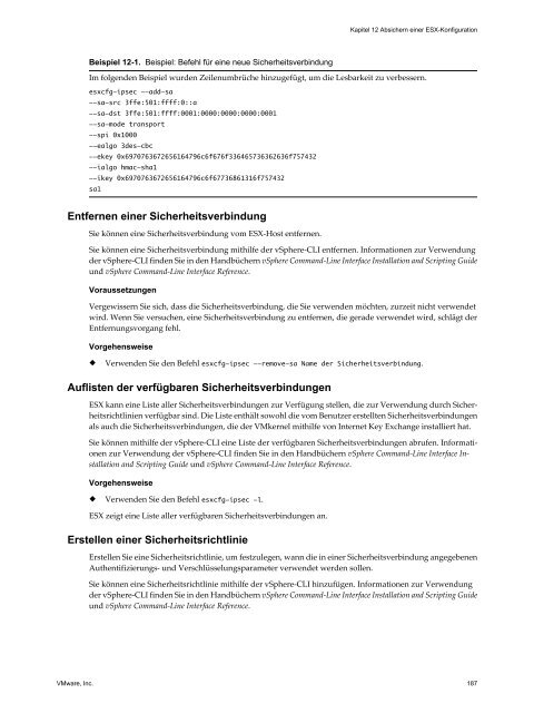 Handbuch zur Serverkonfiguration für ESX - VMware