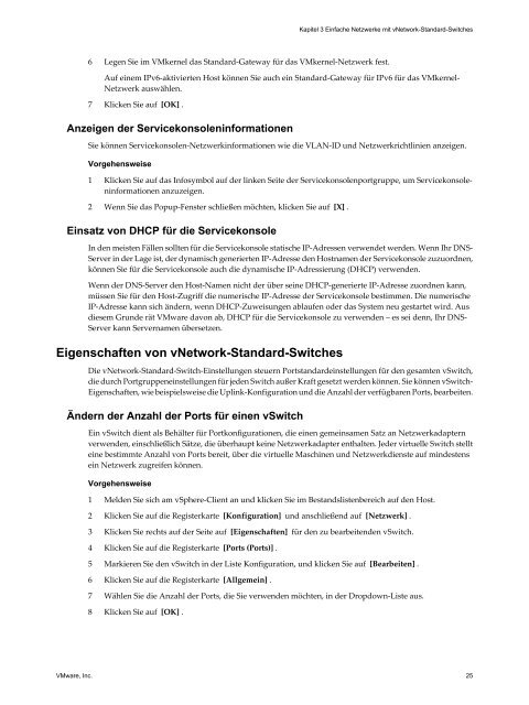 Handbuch zur Serverkonfiguration für ESX - VMware