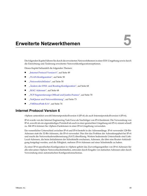 Handbuch zur Serverkonfiguration für ESX - VMware