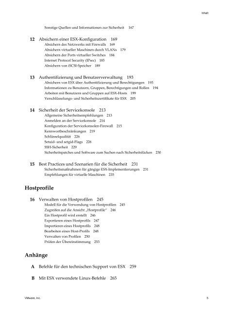 Handbuch zur Serverkonfiguration für ESX - VMware