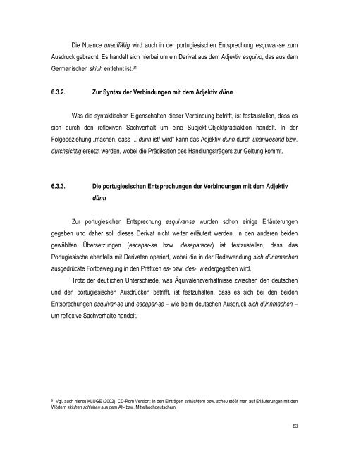 1. Einleitung 1.1. Der Untersuchungsvorgang Die vorliegende ...