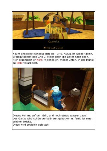 Ankh - deutsche Komplettlösung zum 3. Kapitel - Gamepad.de
