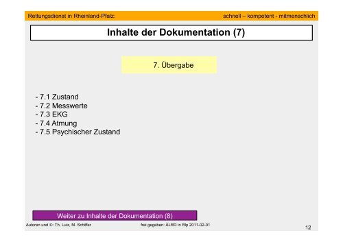 SOP Einsatzdokukumentation