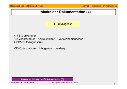 SOP Einsatzdokukumentation