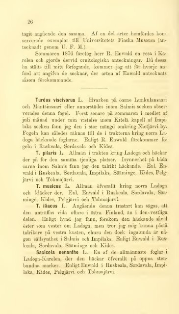 Meddelanden af Societatis pro Fauna et Flora Fennica - Helda