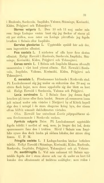 Meddelanden af Societatis pro Fauna et Flora Fennica - Helda