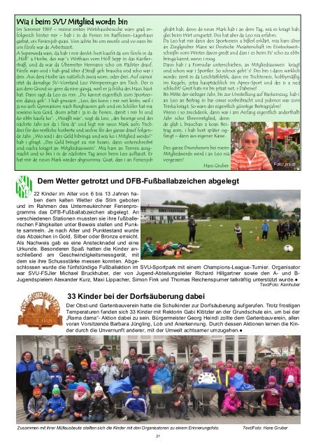 17. - 21. Juli - Gemeinde Unterneukirchen