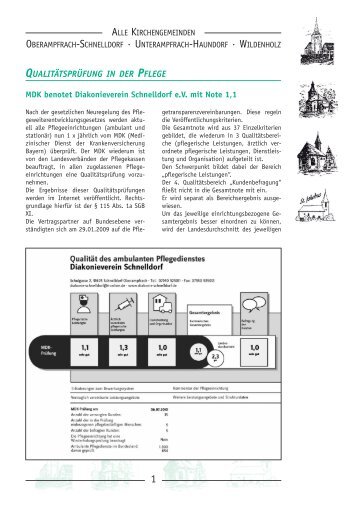 Gemeindebrief Oktober - Dezember 2010 - Kirchengemeinde ...