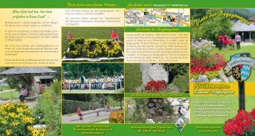 Flyer Bergkurgarten zum Download