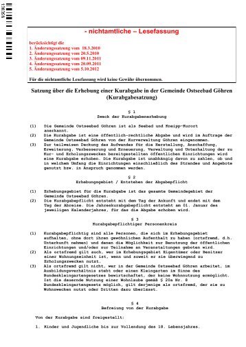 Das gläserne Rathaus. - Amt Mönchgut-Granitz