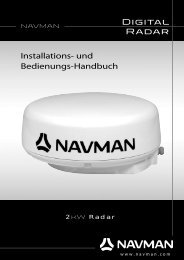 NAVMAN 2 kW Radar Installation Manual