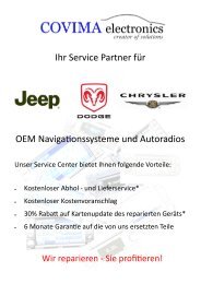 Ihr Service Partner für - COVIMA electronics GmbH