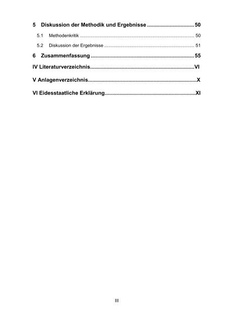 Untersuchung der Einschätzung der Pflegebasis über die Errichtung ...