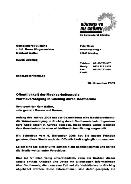 GRS_011209.pdf - Bündnis 90/Die Grünen Gilching